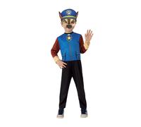 Déguisement Top Et Masque Chase Pat'Patrouille 3-4 Ans - Bleu