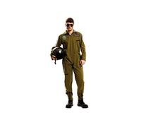 Mom Top Gun Costume Marron XL
