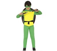 Déguisement Tortue Combattante Ninja Enfant Vert