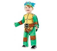 amscan 9909131 Déguisements Sous Licence Officielle Tortues Ninja Mutantes Adolescentes Pour Bébés 6-12 Mois, Vert