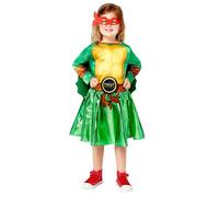 Amscan Déguisement Tortue Ninja Mutant Fille Vert 8-10 ans