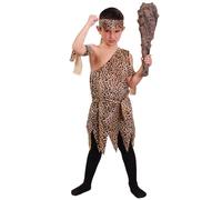 Déguisement Troglodytes Pour Enfants Plusieurs Tailles (Taille 3-4a) Multicolore