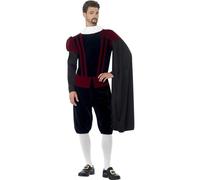 Déguisement Tudor Noble Pour Homme (Taille M) Multicolore