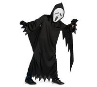 Déguisement Tueur De Film D'horreur Enfant - Taille: S 5-6 Ans (105-116 Cm) Noir