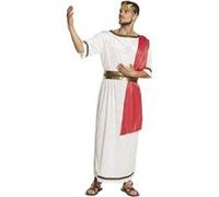 Déguisement Tunique Romain Maximus Homme Rouge