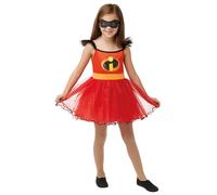 Déguisement Tutu Les Indestructibles 2 Fille - Taille: 7 À 8 Ans (128 Cm) Rouge