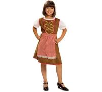 Déguisement Tyrolienne - Multicolore - Fille - Robe et tablier - À partir de 3 ans - Intérieur 3-4 ans