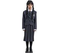Déguisement Uniforme Noir & Gris Mercredi - Fille - 9/10 ans (134 à 140 cm) Chaks