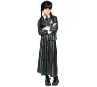 Déguisement uniforme scolaire Mercredi Addams enfant 7-8 ans