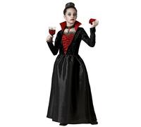 Déguisement vampire Bianca fille 10-12 ans noir - ATOSA (Halloween Carnaval) 7 ans