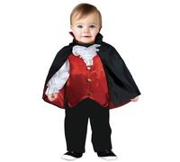Fiestas Guirca Costume bébé Vampire - T-shirt, cape et pantalon - 12-18 mois - Noir et Rouge