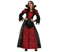 Déguisement Vampire Femme - NO NAME - Robe Noire et Rouge - Adulte L