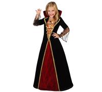 Déguisement Vampire Fille Halloween 3-4 Ans (98-115 Cm) Rouge