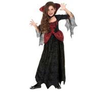 Déguisement vampire fille - Marque - Modèle - Orange - Noir - 5 ans - Intérieur 10-12 ans