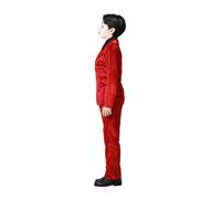 Déguisement Vampire Rouge avec Cravate pour Enfant 3-4 Ans Halloween Costume