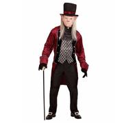 Déguisement Vampire Victorien Homme Halloween Medium Rouge
