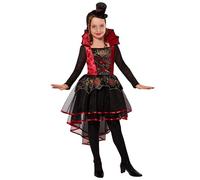 Déguisement Vampire Victorienne Fille Halloween 8 À 10 Ans Vert