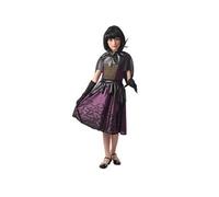 déguisement vampiresse chauve-souris fille - 5/6 ans - violet - ptitclown 22059