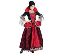 Déguisement Vampiresse Duchesse Femme - Taille: Xl Rouge