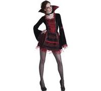 Boland - Costume adulte Impératrice Vampire, Robe avec col, Dame Vampire, Femme Araignée, Carnaval, Halloween, Fête à thème, Horreur