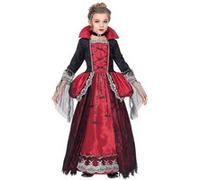 Déguisement Vampiresse Duchesse Fille - Taille: 11-13 Ans (158 Cm) Rouge