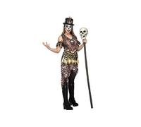 Déguisement Vaudou Cannibale Femme M/l Marron 205338 Unimasa