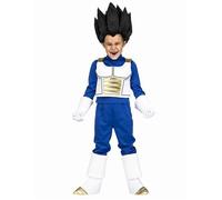 Mom Vegeta Junior Costume Bleu 5-6 Years