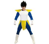 Déguisement Vegeta Homme L - Personnage Célèbre - Polyester - Bleu
