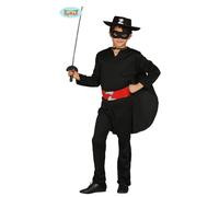 Déguisement Vengeur Masqué 7/9 Ans Noir