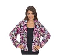 Déguisement Veste Léopard Multicolore Femme Multicolore