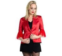 déguisement veste rouge costume harley quinn femme - xl - rouge - générique obwb-1004-us14-xl Rouge