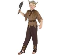 Déguisement Viking Garçon - SMIFFY'S - Marron - Pour Enfant de 3 Ans et Plus 12 ans