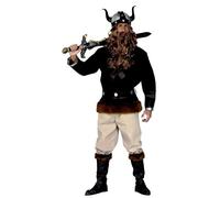 Widmann Milano Costume Viking Velkan – Barbare, Guerrier – Homme L Marron