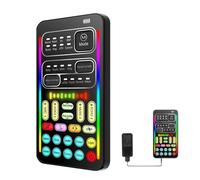 Déguisement vocal | Déguisement vocal multifonctionnel portable, Cool Lights Carte son Disguiser/modulateur vocal pour téléphone portable, ordinateur, table/PC/téléphone/ordinateur portable avec