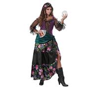 Costume D'Halloween Mystique Charmeuse Gipsy Fortune Pour Adulte 01108