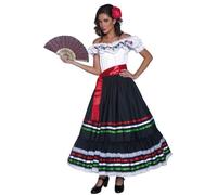 Déguisement western Señorita - Smiffy's - Robe - Enfant - Noir S