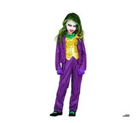 Déguisement - WIDMANN - Costume de clown souriant - Multicolore - Polyester - Fille 6-12 ans 2-3 ans