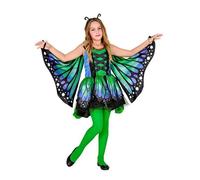Déguisement - WIDMANN - Costume de papillon vert - Multicolore - 6 mois à 10 ans - Polyester 8-10 ans