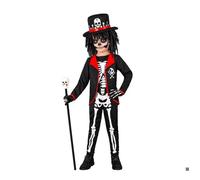 Widmann Déguisement Voodoo Priest veste, chemise, pantalon, chapeau 158 cm (11-13 ans)