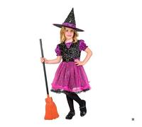 Déguisement - WIDMANN - Costume de sorcière chauve-souris - Multicolore - Polyester - Fille 8-10 ans
