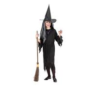 Déguisement - WIDMANN - Costume de sorcière classique - Multicolore - Polyester - Fille 4-5 ans