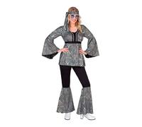 W WIDMANN MILANO Party Fashion - Costume années 70 Groovy Style, Disco Fever, Dancing Queen, Hippie