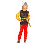 Déguisement - WIDMANN - Gaulois Blond - Noir - Enfant 8-10 ans - Carnaval 11 ans