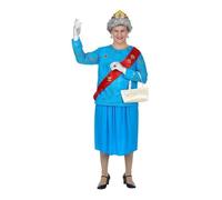 W WIDMANN MILANO Party Fashion – Déguisement The Queen – Robe homme, famille royale