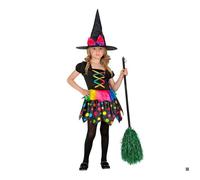 Déguisement sorcière coloré - Fille - 2/3 ans (86 à 96 cm) WIDMANN G