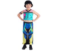 Déguisement zoey kpop enfant vert 9/10A