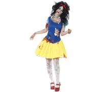 Déguisement zombie Blanche-Neige - SMIFFY'S - Disney Princesses - Enfant - Blanc L
