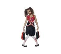Déguisement zombie pompom girl fille Halloween 10 à 12 ans
