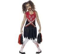 Déguisement zombie pompom girl fille Halloween 13 à 15 ans