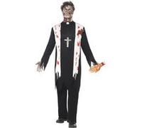 Déguisement zombie religieux homme Halloween Large